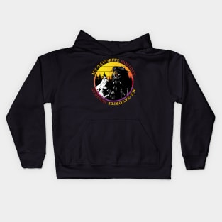 My Favorite Holiday Ground Hog Sunset Kids Hoodie